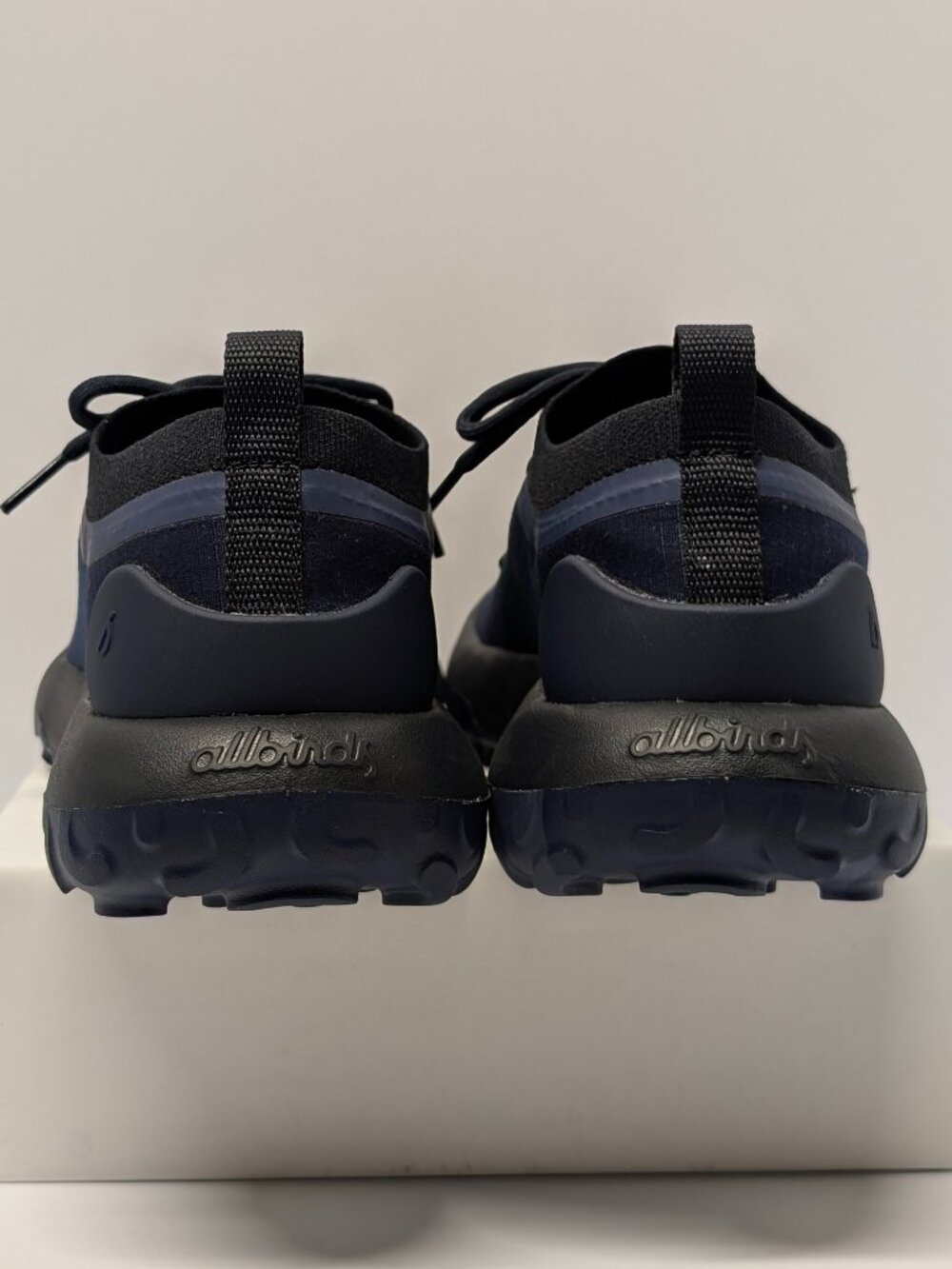 Allbirds Trail Runners SWT Sneakers in Navy Blue/Natural Black - NWOT - Picture 9 of 15